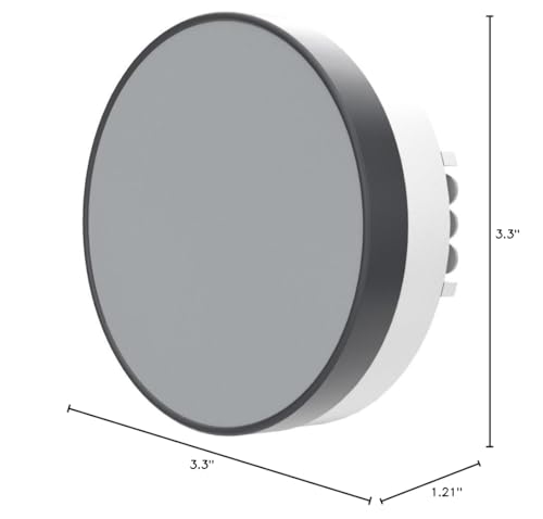 Wi-Fi Enabled Smart Thermostat for Home Use, Programmable, Charcoal Finish